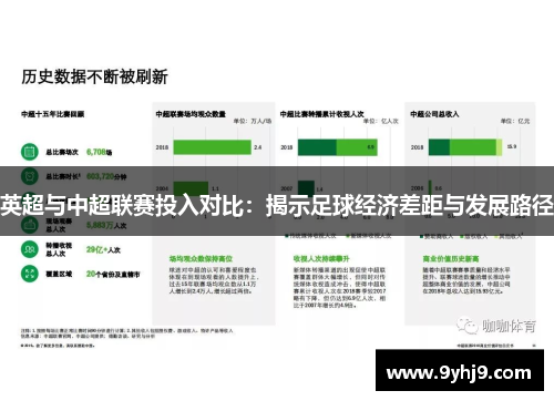 英超与中超联赛投入对比：揭示足球经济差距与发展路径
